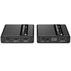 HDMI удлинитель сигналов Techly Extender HDMI 1080p Real Time Cat6/6a/7 до 70м EDID IR цена и информация | Усилители сигнала (Range Extender) | pigu.lt