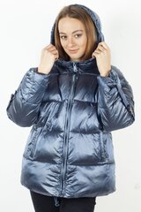 Зимняя куртка JAYLOUCY JL8028BLUEMARINE-XL цена и информация | Женские куртки | pigu.lt