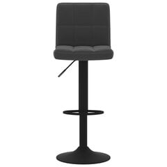 Барные стулья, черные, 2 шт. цена и информация | Стулья для кухни и столовой | pigu.lt
