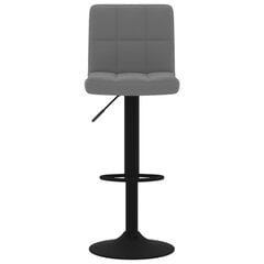 Baro taburetės, 2vnt., tamsiai pilkos spalvos kaina ir informacija | Virtuvės ir valgomojo kėdės | pigu.lt