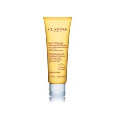 Veido prausiklis normaliai/sausai odai Clarins Hydrating Gentle Foaming Cleanser Normal/Dry Skin, 125 ml цена и информация | Средства для очищения лица | pigu.lt