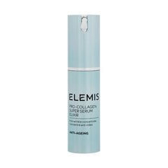 Сыворотка против морщин Elemis Pro-Collagen Anti-Ageing Super Serum Elixir, для кожи, 15 мл цена и информация | Сыворотки для лица, масла | pigu.lt