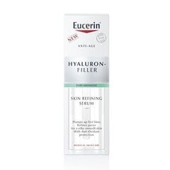 Veido serumas Eucerin Hyaluron Filler Skin Refining Serum, 30ml kaina ir informacija | Veido aliejai, serumai | pigu.lt