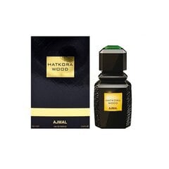 Kvapusis vanduo moterims ir vyrams, Ajmal Hatkora Wood EDP, 100 ml kaina ir informacija | Kvepalai moterims | pigu.lt