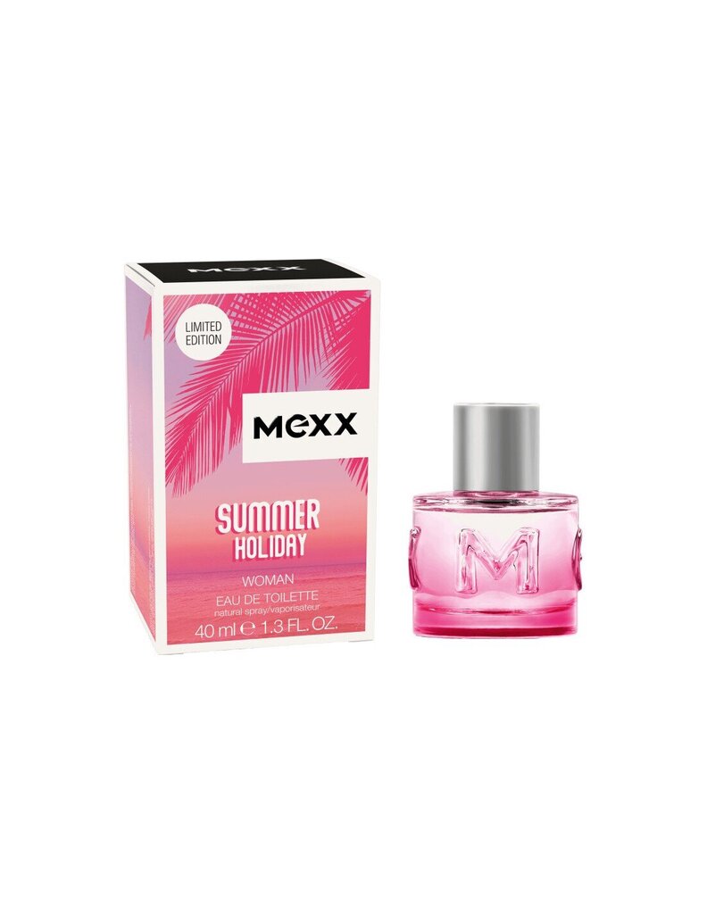 Tualetinis vanduo Mexx Summer Holiday EDT moterims, 20 ml kaina ir informacija | Kvepalai moterims | pigu.lt