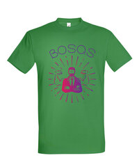 Vyriški marškinėliai Bosas yra bosas, žali kaina ir informacija | Vyriški marškinėliai | pigu.lt
