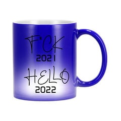 Universalus magiškas puodelis kavai ir arbatai Hello 2022, 350 ml kaina ir informacija | Originalūs puodeliai | pigu.lt