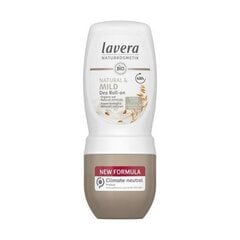 Шариковый дезодорант с экстрактом овса Lavera Mild Deodorant Roll-on, 50 мл цена и информация | Дезодоранты | pigu.lt