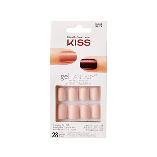 Dirbtiniai nagai Kiss My Face 96761 Gel Fantasy Nails, 28 vnt. kaina ir informacija | Manikiūro, pedikiūro priemonės | pigu.lt