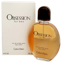 Tualetinis vanduo Calvin Klein Obsession For Men EDT vyrams, 75 ml kaina ir informacija | Kvepalai vyrams | pigu.lt