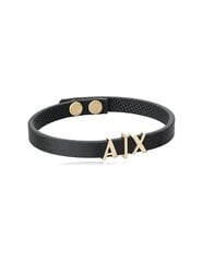 Armani Exchange Мужской кожаный браслет AXG0053001 цена и информация | Мужские украшения | pigu.lt