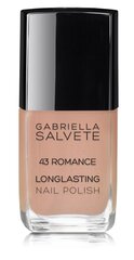 Лак для ногтей Gabriella Salvete Longlasting Enamel Nail Polish 43 Romance, 11 мл цена и информация | Лаки, укрепители для ногтей | pigu.lt