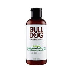 Шампунь для бороды Original Bulldog (200 мл) цена и информация | Косметика и средства для бритья | pigu.lt