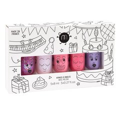 Nagų lako rinkinys Nailmatic Kids Party vaikams, 5x8 ml kaina ir informacija | Kosmetika vaikams ir mamoms | pigu.lt