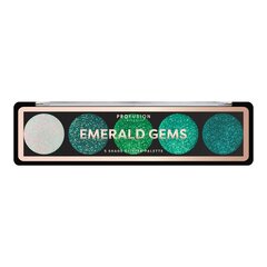 Палетка теней для век Profusion Emerald Gems цена и информация | Тушь, средства для роста ресниц, тени для век, карандаши для глаз | pigu.lt