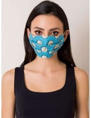 BRANDZEY Синяя многоразовая маска с принтом. цена и информация | Первая помощь | pigu.lt