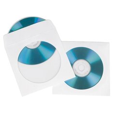 CD / DVD paper sleeves, Hama / 25 pcs цена и информация | Виниловые пластинки, CD, DVD | pigu.lt