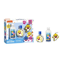 Rinkinys Nickelodeon Baby Shark vaikams: EDT, 50 ml + dezinfekcinis gelis, 100 ml + raktų pakabukas kaina ir informacija | Kvepalai vaikams | pigu.lt