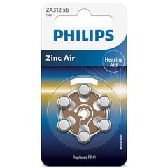 Philips ZA312  цена и информация | Батарейки | pigu.lt