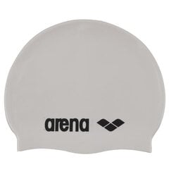 Plaukimo kepuraitė Arena Classic, balta kaina ir informacija | Plaukimo kepuraitės | pigu.lt