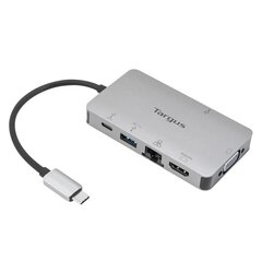 Targus USB-C, 4K HDMI/VGA (100 Вт ) цена и информация | Адаптеры, USB-разветвители | pigu.lt