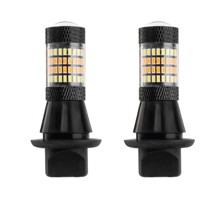Lemputė LED dienos žibintai su posūkio signalu kaina ir informacija | Automobilių lemputės | pigu.lt