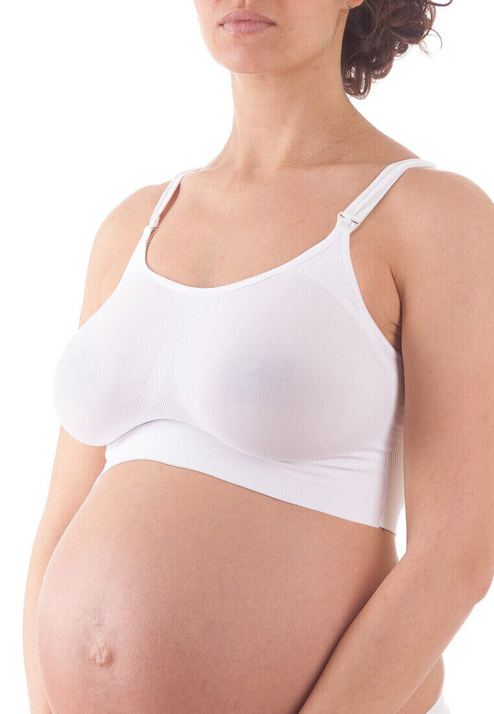 Liemenėlė nėščioms ir maitinančioms Maternity su atsisegamas kaušeliais, baltos spalvos kaina ir informacija | Liemenėlės | pigu.lt