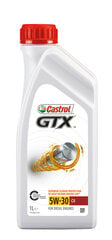 Castrol моторное масло GTX 5W-30 C4, 1 л цена и информация | Castrol Автомобильные смазки | pigu.lt