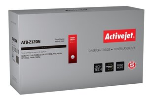 Activejet ATB-2120N dažai Brother spausdintuvui; Brother TN-2120 pakeitimas; Aukščiausias; 2500 puslapių; juodas цена и информация | Картриджи для лазерных принтеров | pigu.lt