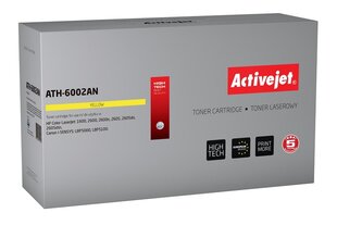 тонер Activejet ATH-6002AN для принтера HP; HP 124A Q6002A, замена Canon CRG-707Y, Premium; 2000 страниц; желтый цена и информация | Картриджи для лазерных принтеров | pigu.lt