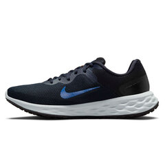 Nike мужская обувь для бега REVOLUTION 6 NN, темно-синий-белый 42 907171431 цена и информация | Кроссовки мужские | pigu.lt
