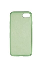360 protection Set -telefono dėklas silikoninis - žalia (green tea) + grūdinto stiklo ekrano apsauga, skirtas iPhone 7/8 baltas kaina ir informacija | Apsauginės plėvelės telefonams | pigu.lt