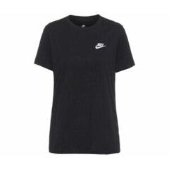 Marškinėliai moterims Nike 010, juodi kaina ir informacija | Sportinė apranga moterims | pigu.lt