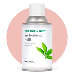 Освежитель воздуха для диспенсеров Impeco Чайное дерево и мята, 270 мл цена и информация | Освежители воздуха | pigu.lt