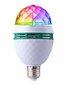 Disco lemputė RGB LED, įvairių spalvų kaina ir informacija | Dekoracijos šventėms | pigu.lt