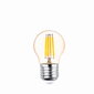 LED kaitrinė lemputė E27 G45 4W 230V 2200K 400lm COG auksas цена и информация | Elektros lemputės | pigu.lt