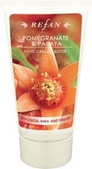 Крем для рук «Pomegranate & Papaya» Refan цена и информация | Кремы, лосьоны для тела | pigu.lt