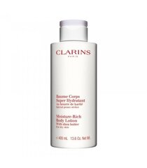 Drėkinamsis kūno losjonas Clarins Moisture-Rich 400 ml kaina ir informacija | Kūno kremai, losjonai | pigu.lt