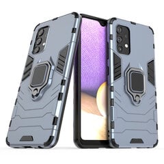 Ring Armor Case Kickstand Tough Rugged Cover, skirtas Samsung Galaxy A32 4G, mėlynas kaina ir informacija | Telefono dėklai | pigu.lt