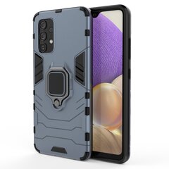 Ring Armor Case Kickstand Tough Rugged Cover, skirtas Samsung Galaxy A32 4G, mėlynas kaina ir informacija | Telefono dėklai | pigu.lt