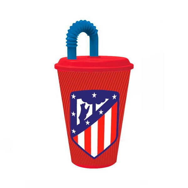 Puodelis su dangteliu Atlético Madrid kaina ir informacija | Taurės, puodeliai, ąsočiai | pigu.lt