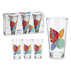 Stiklinių rinkinys Vivalto 31 cl Skaidrus stiklas Stiklas dream (310 ml) (3 Dalys) kaina ir informacija | Taurės, puodeliai, ąsočiai | pigu.lt