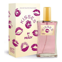 Tualetinis vanduo Prady Parfums Kisses 30 EDT moterims, 100 ml kaina ir informacija | Kvepalai moterims | pigu.lt