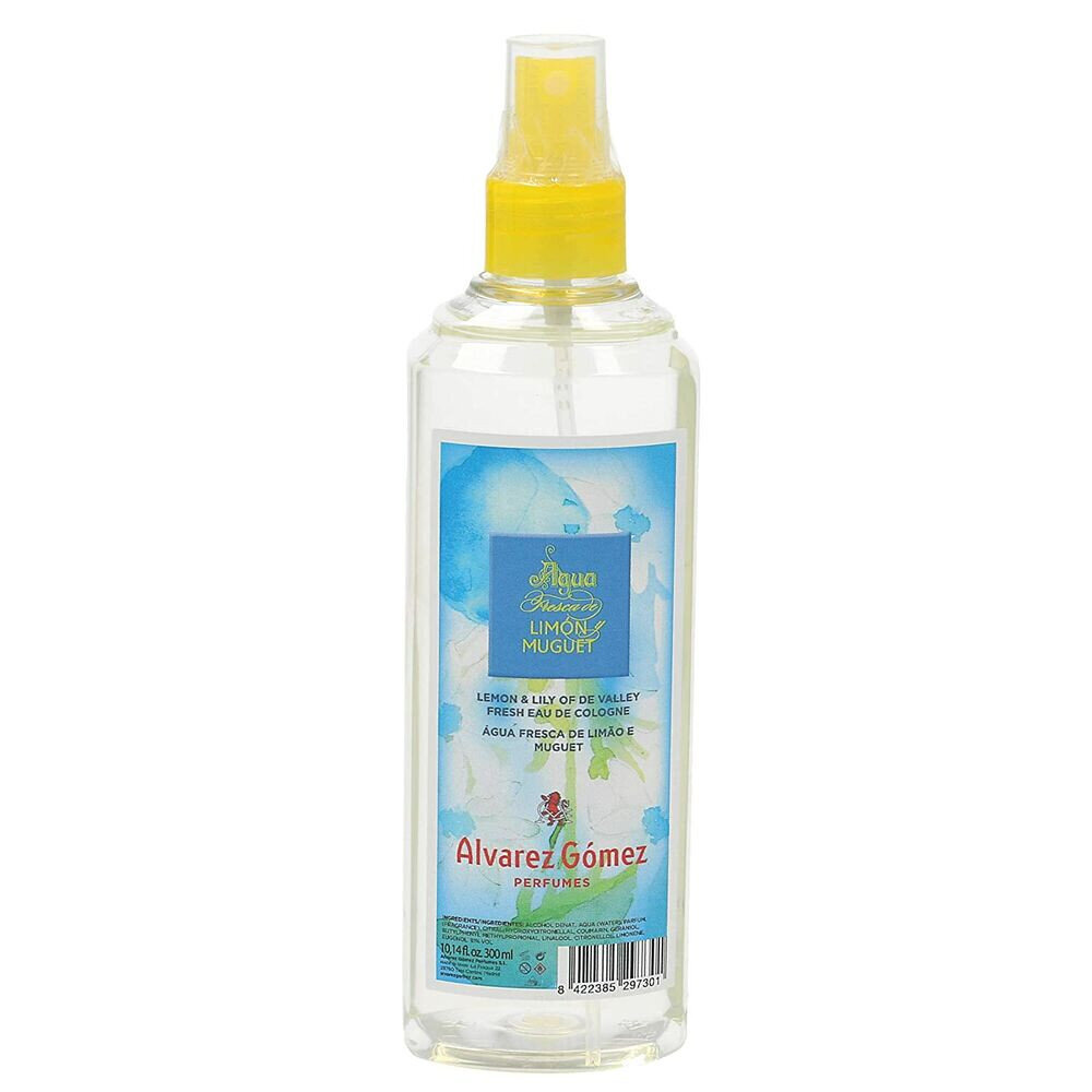 Unisex kvepalai Agua Fresca de Limón y Muguet Alvarez Gomez EDC, 300 ml цена и информация | Parfumuota kosmetika moterims | pigu.lt