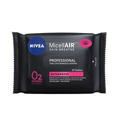 Салфетки для снятия макияжа MicellAir Profesional Nivea (20 шт) цена и информация | Средства для очищения лица | pigu.lt