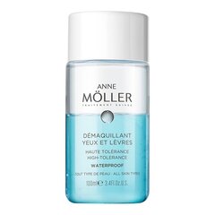 Средство для снятия макияжа с лица Yeux & Lèvres Waterproof Anne Möller (100 мл) цена и информация | Средства для очищения лица | pigu.lt