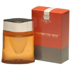 Мужская парфюмерия Frank Men Euroluxe Paris (100 ml) EDT цена и информация | Мужские духи | pigu.lt