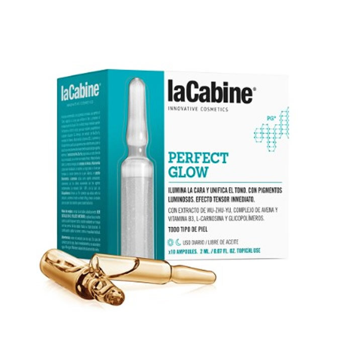 Ampulės laCabine Perfect Glow, 10 x 2 ml kaina ir informacija | Veido aliejai, serumai | pigu.lt