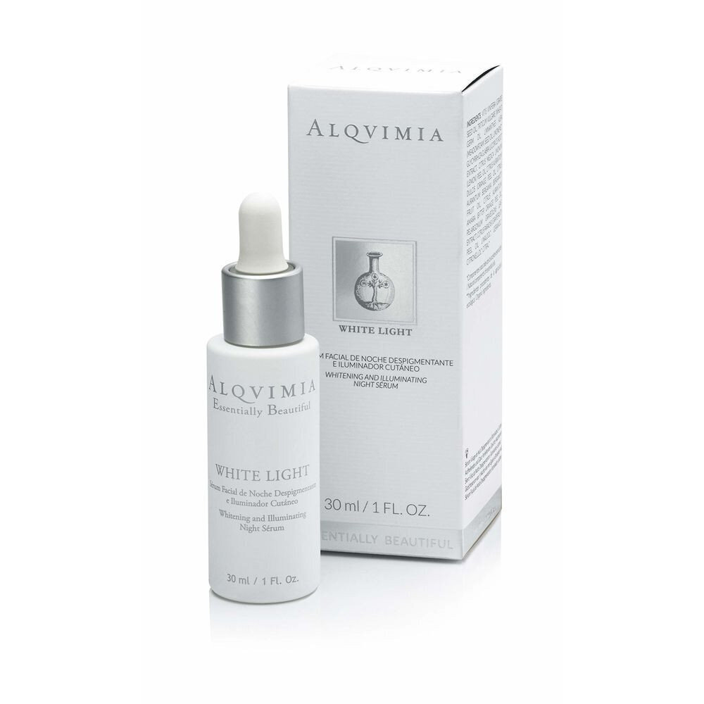 Naktinis serumas White Light Alqvimia, 30 ml kaina ir informacija | Veido aliejai, serumai | pigu.lt