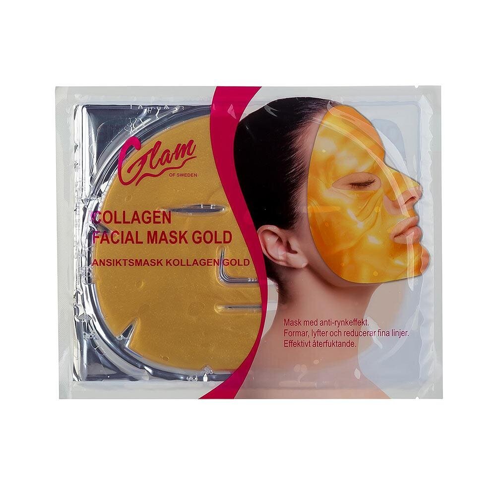 Drėkinanti kaukė Glam Of Sweden Gold, 60 g kaina ir informacija | Veido kaukės, paakių kaukės | pigu.lt